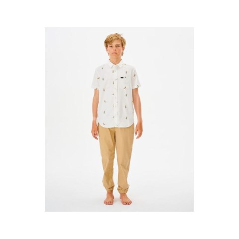Koszula RIP CURL Hula Breach Shirt -Boy biały Rip Curl
