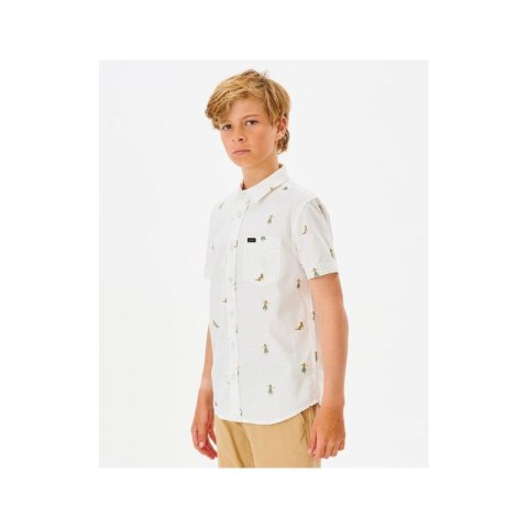 Koszula RIP CURL Hula Breach Shirt -Boy biały Rip Curl