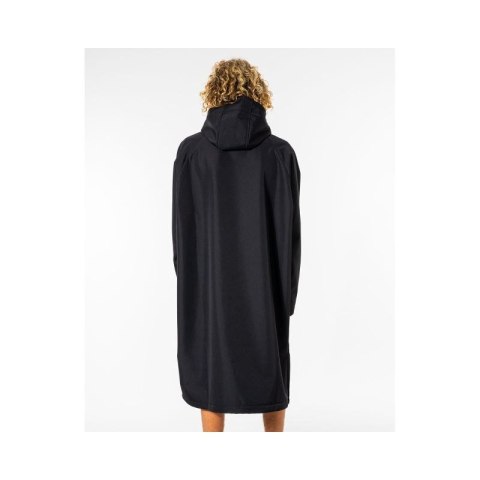 Poncho RIP CURL Anti-Series Hooded Poncho - czarny Rip Curl