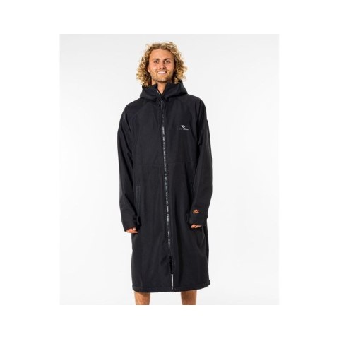 Poncho RIP CURL Anti-Series Hooded Poncho - czarny Rip Curl
