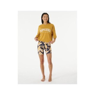 T-Shirt RIP CURL Seacell Crop Heritage Tee żółty Rip Curl