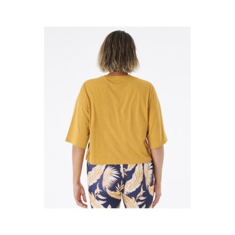 T-Shirt RIP CURL Seacell Crop Heritage Tee żółty Rip Curl