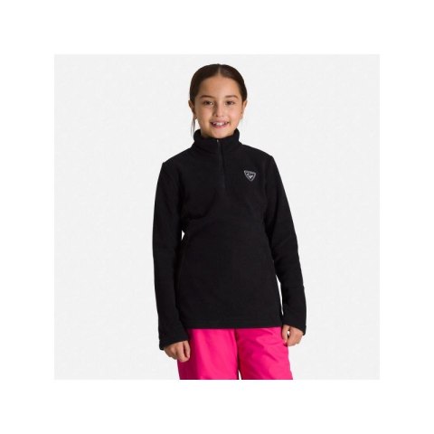 Bluza ROSSIGNOL Girl 1/2 Zip Fleece czarny Rossignol