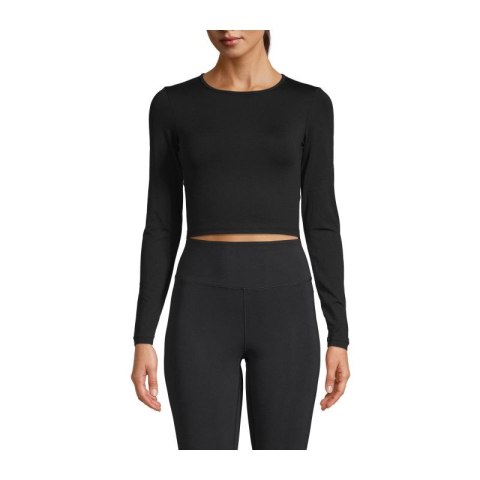 Koszulka CASALL Crop Long Sleeve czarny Casall