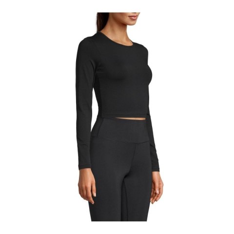 Koszulka CASALL Crop Long Sleeve czarny Casall