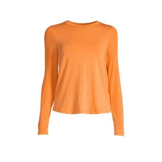 Koszulka CASALL Delight Crew Neck Long Sleeve juicy orange Casall