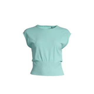 Koszulka CASALL Seamless Graphical Rib Tee miętowy Casall