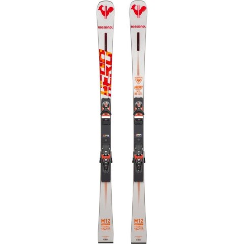 Narty ROSSIGNOL HERO MASTER ST (R22) + wiązania LOOK SPX12 Rockerace Hot Red Rossignol