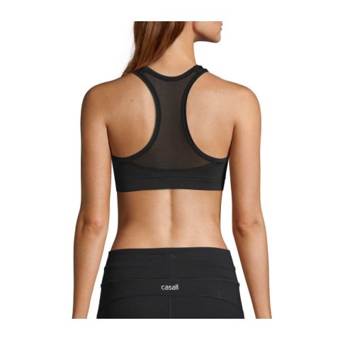 Stanik sportowy CASALL Iconic wool sports bra czarny Casall