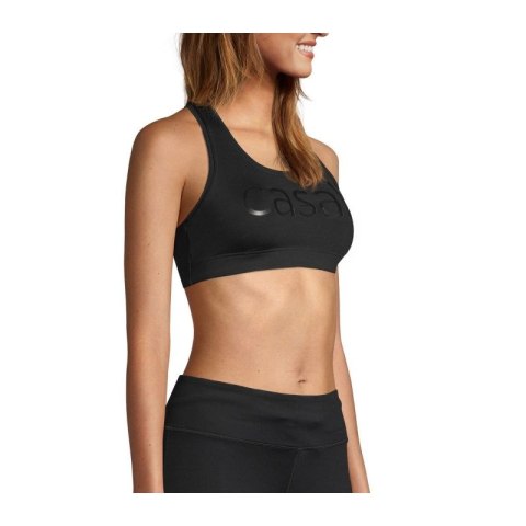 Stanik sportowy CASALL Iconic wool sports bra czarny Casall