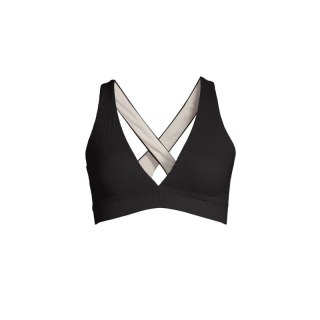 Top kąpielowy CASALL V-neck Crossback Bikini Top czarny Casall