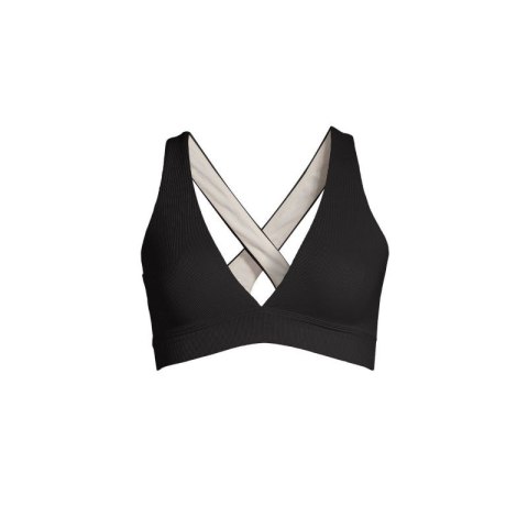 Top kąpielowy CASALL V-neck Crossback Bikini Top czarny Casall