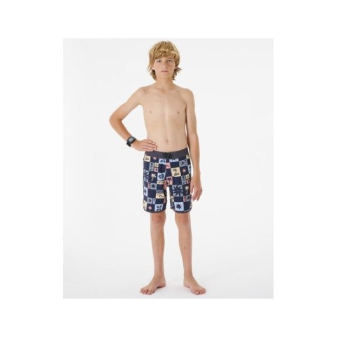 Boardshorty RIP CURL Mirage Owen Swc -Boy czarny Rip Curl