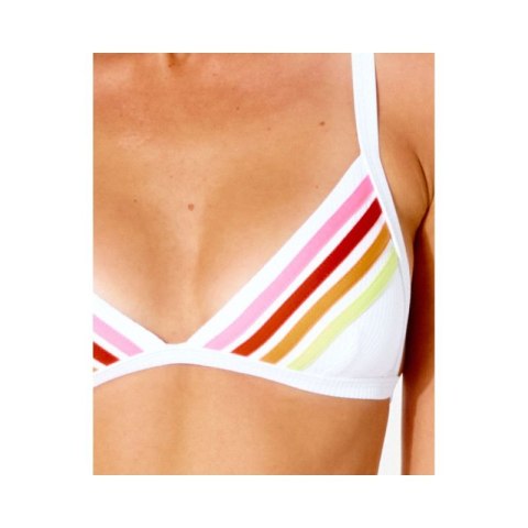 GORA-BIKINI RIP CURL Wave Shapers Stripe Banded Tri - biały Rip Curl