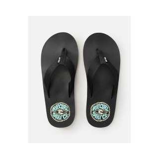 Japonki RIP CURL Bob Cush Open Toe - czarny Rip Curl