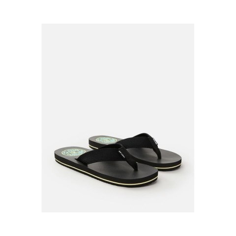 Japonki RIP CURL Bob Cush Open Toe - czarny Rip Curl