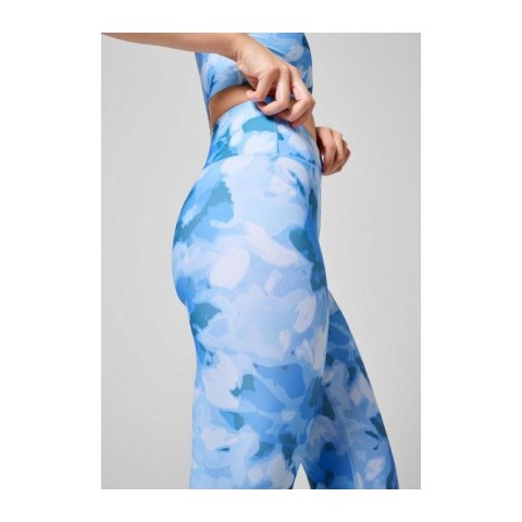 Legginsy CASALL Blossom High Waist Tights niebieski Casall
