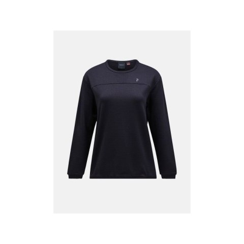 Bluza Peak Performance W Trail Polartec Crew czarny Peak Performance