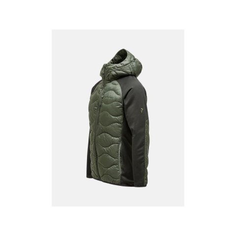 Kurtka Peak Performance M Helium Down Hybrid Hood zielony Peak