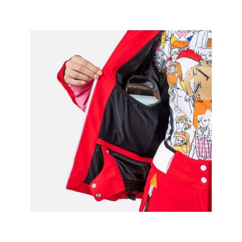 Kurtka Rossignol W Pilot Down Jkt czerwony Rossignol