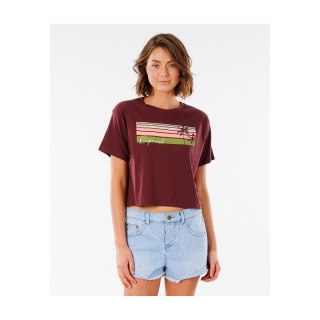 T-Shirt RIP CURL TALLOWS CROP TEE Rip Curl