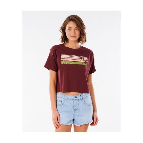 T-Shirt RIP CURL TALLOWS CROP TEE Rip Curl