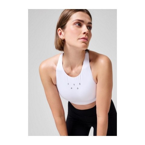 Biustonosz sportowy CASALL Iconic Longline Sports Bra biały Casall