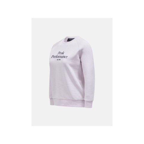 Bluza Peak Performance W Original Crew fioletowy Peak Performance
