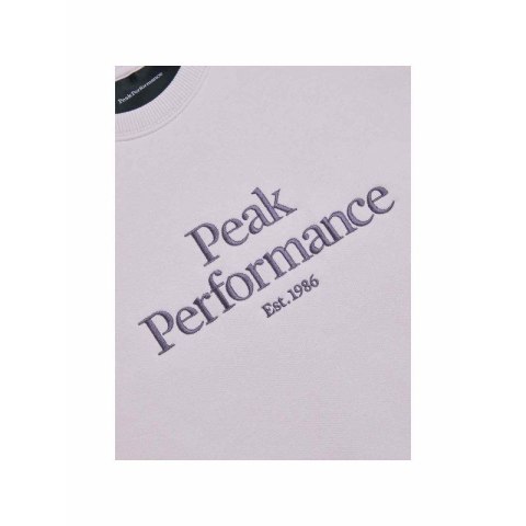 Bluza Peak Performance W Original Crew fioletowy Peak Performance