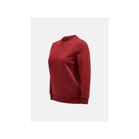 Bluza Peak Performance W Original Small Logo Crew bordowy Peak Performance