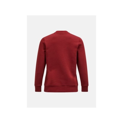 Bluza Peak Performance W Original Small Logo Crew bordowy Peak Performance