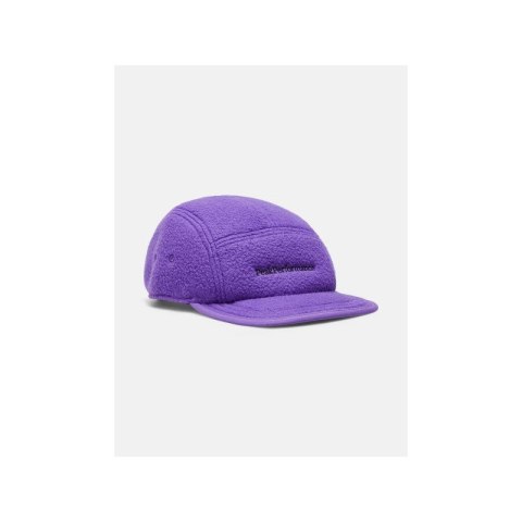 Czapka z daszkiem Peak Performance Fleece Cap fioletowy Peak Performance