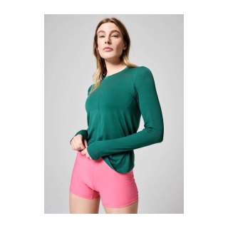 Koszulka CASALL Delight Crew Neck Long Sleeve zielony Casall