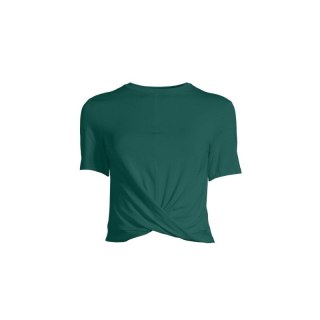 Koszulka CASALL Delight Short Wrap Tee zielony Casall