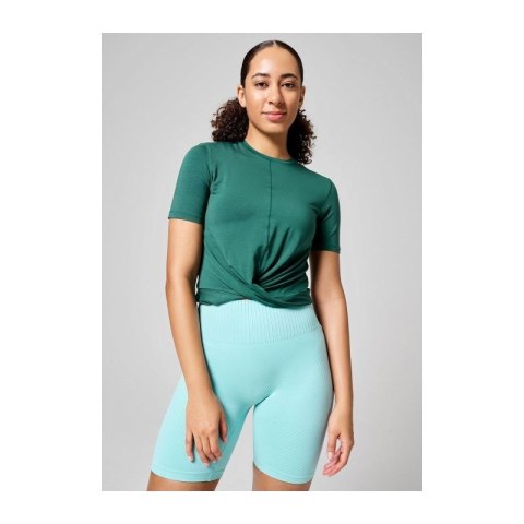 Koszulka CASALL Delight Short Wrap Tee zielony Casall