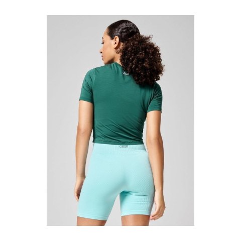 Koszulka CASALL Delight Short Wrap Tee zielony Casall