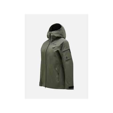 Kurtka narciarska Peak Performance W Alpine Gore-Tex 2L zielony Peak Performance