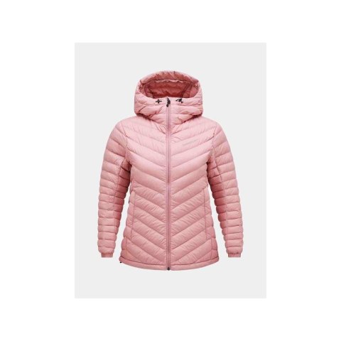 Kurtka puchowa Peak Performance W Frost Down Hood Jacket różowy Peak Performance