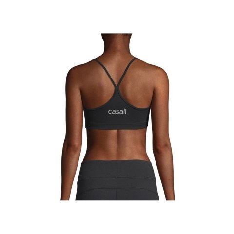 Stanik treningowy CASALL Strappy Sports Bra czarny Casall