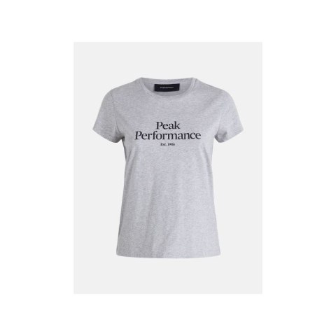 T-Shirt Peak Performance W Original Tee szary Peak Performance