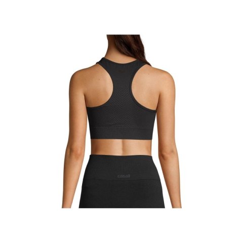 Top do ćwiczeń CASALL Essential Block Seamless Sport Top czarny Casall
