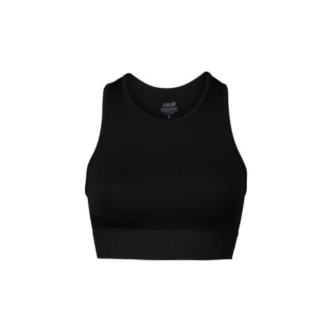Top do ćwiczeń CASALL Essential Block Seamless Sport Top czarny Casall
