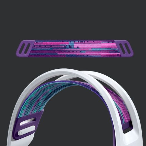 Słuchawki Logitech G733 Lightspeed Białe