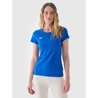 T-shirt slim gładki damski 4F NOSH4TSD001B-36S 4f