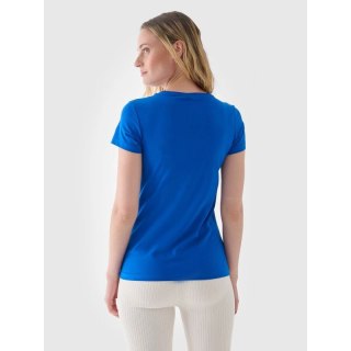 T-shirt slim gładki damski 4F NOSH4TSD001B-36S 4f