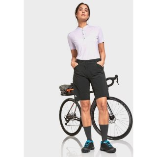 Spodenki rowerowe damskie Schoffel Shorts Danube - black rozmiar: S WD