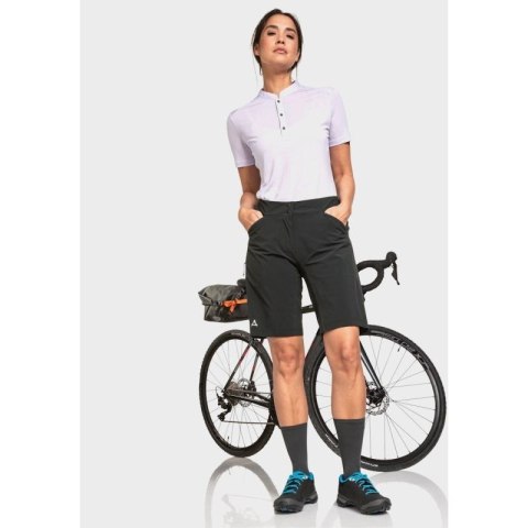 Spodenki rowerowe damskie Schoffel Shorts Danube - black rozmiar: S WD