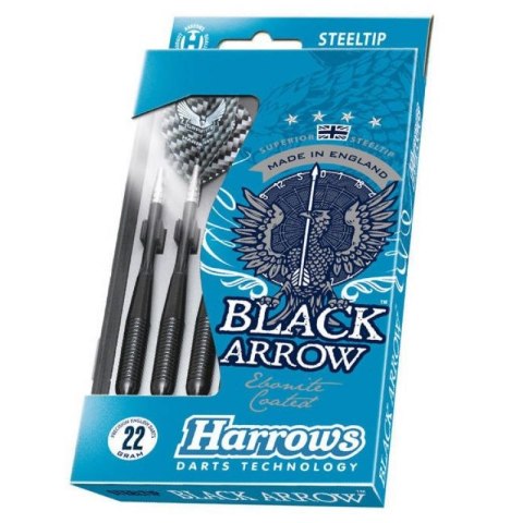 Rzutki Harrows Black Arrow Steeltip HS-TNK-000013143 Harrows