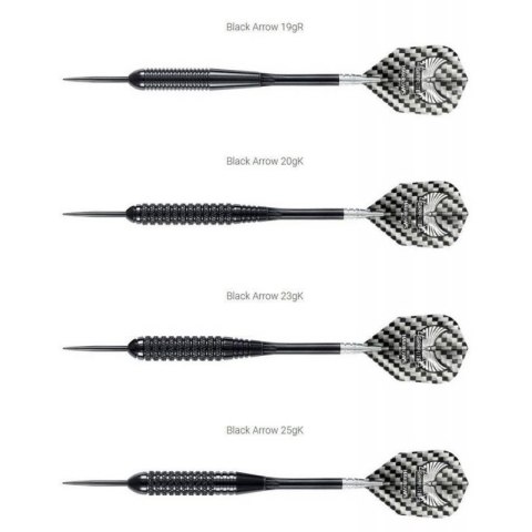 Rzutki Harrows Black Arrow Steeltip HS-TNK-000013143 Harrows