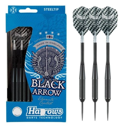 Rzutki Harrows Black Arrow Steeltip HS-TNK-000013143 Harrows